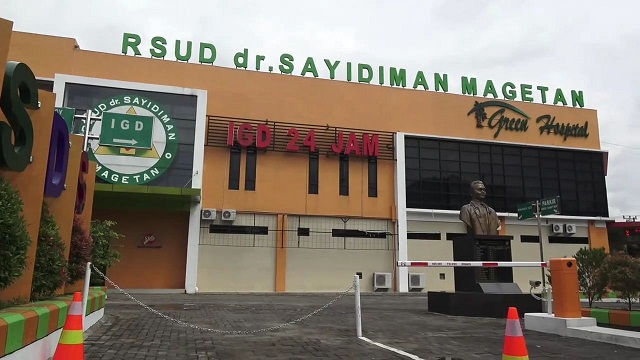 Rumah Sakit Umum Daerah (RSUD) dr Sayidiman Magetan, Jawa Timur. (Foto: Dok. RSUD)