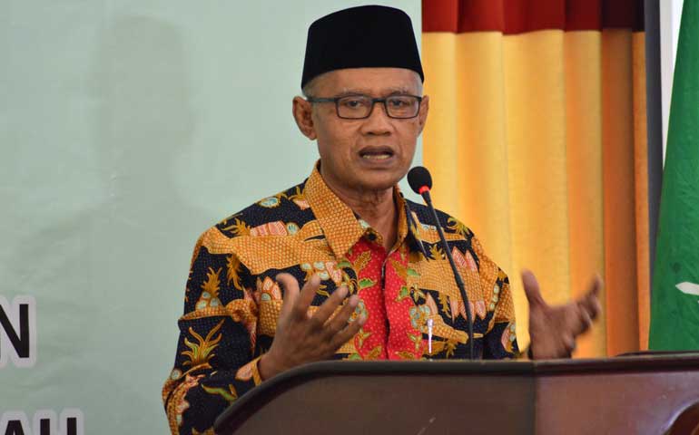 Ketua Umum PP Muhammadiyah Haedar Nashir. (Foto: Istimewa) 