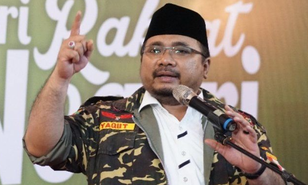 Ketua Umum Pimpinan Pusat Gerakan Pemuda Ansor Yaqut Cholil Qoumas (Gus Yaqut). (Foto: Istimewa)