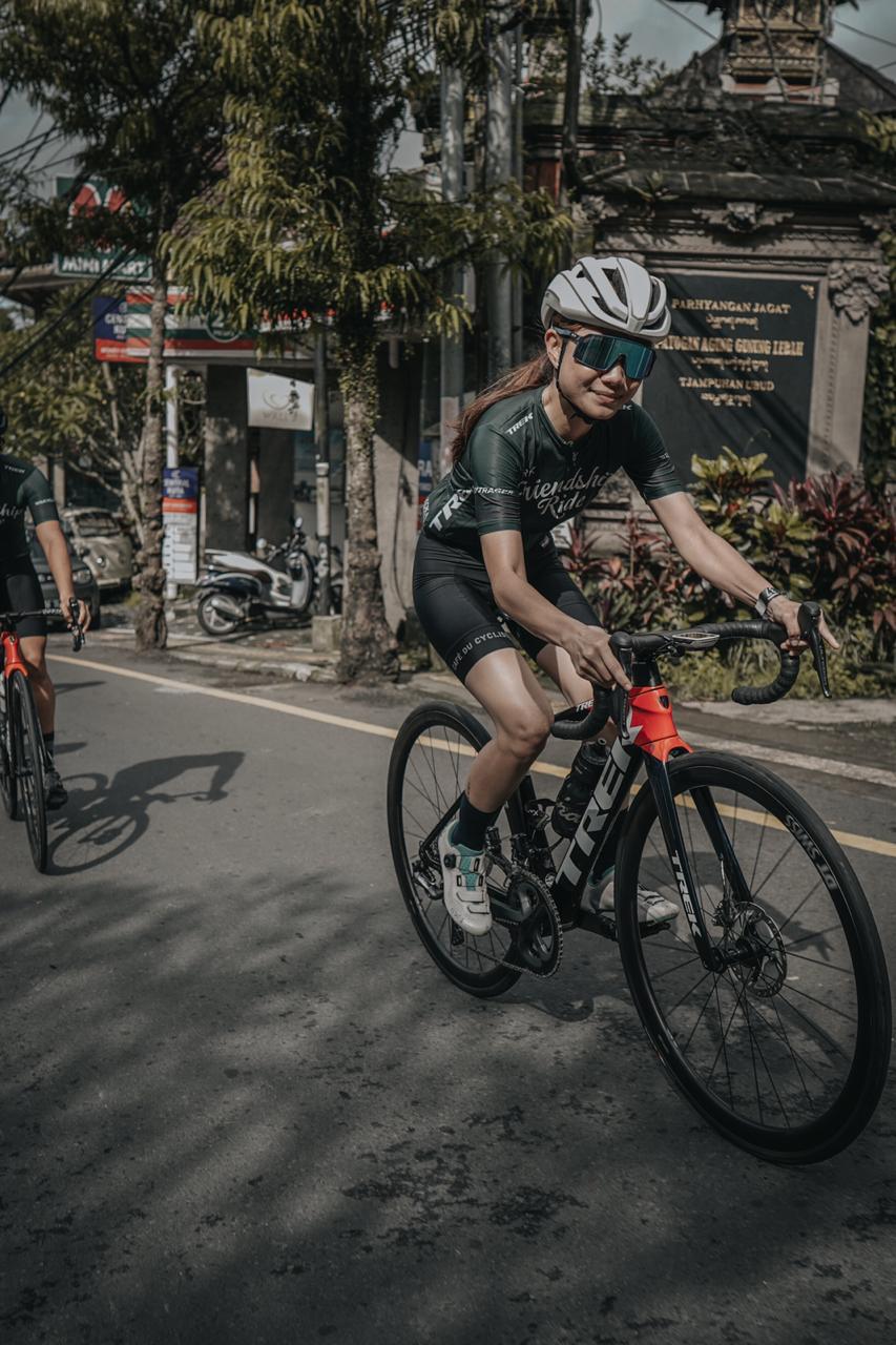 Catarina Budyono, cyclist asal Lombok. (Foto: Istimewa)