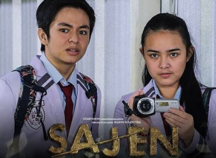 Salah satu adegan film horor Sajen, yang dibintangi Amanda Manopo. (Foto: YouTube)