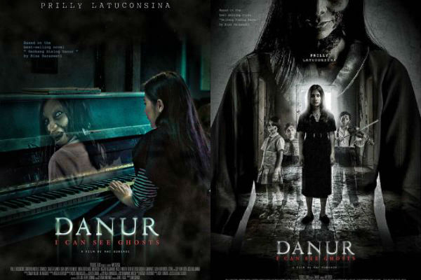 Poster film horor Danur seri perdana, atau juga dikenal dengan judul Danur: I Can See Ghosts. (Foto: MD Picture)