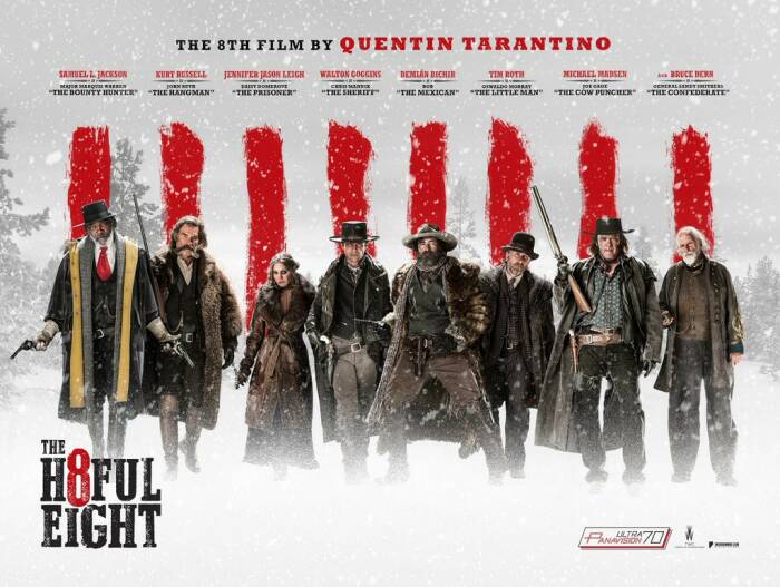 Poster film The Hateful Eight. (Foto: YouTube)