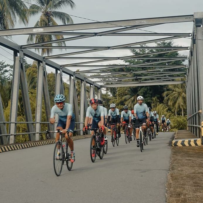 Nabire Bike Community melaunching jersey baru musim 2021. (Foto: Istimewa)