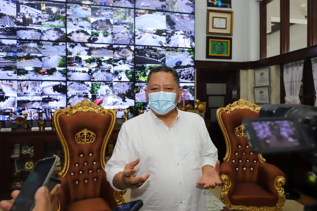 Plt Walikota Surabaya Whisnu Sakti Buana. (Foto: Alief Sambogo/Ngopibareng.id)