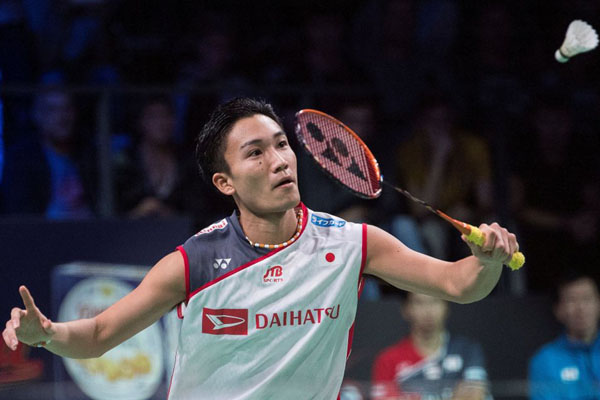 Kento Momota dinyatakan positif Covid-19. (Foto: Reuters)