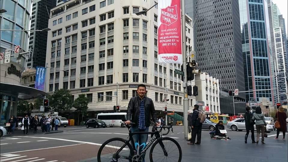 Eric Go, cyclist yang juga chef Garasi Ergo. (Foto: Istimewa)