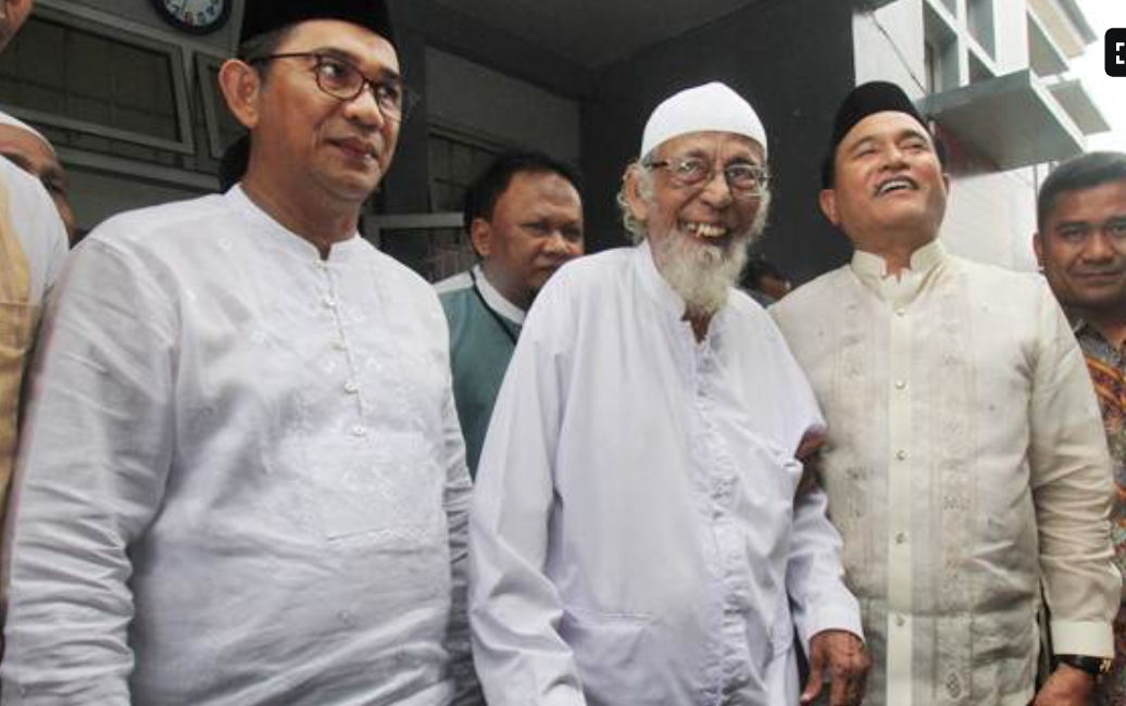 Abu Bakar Ba'asyir akan dibebaskan pada Jumat, 8 Januari 2021. (Antara)