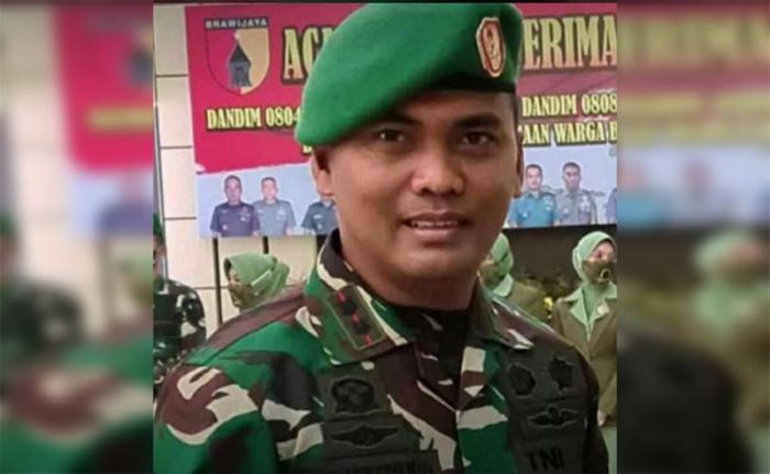 Dandim 0808/Blitar Letkol Arh Dian Musriyanto meninggal karena covid-19. (Foto: Surya)