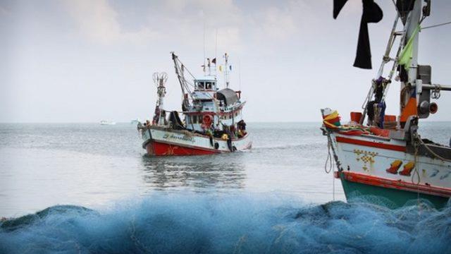 Kapal berbedera asing di kawasan laut Indonesia. (Foto: Istimewa)