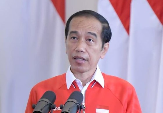 Detik-detik Presiden Jokowi akan disuntik vaksin covid-19. (Foto: Setpres)