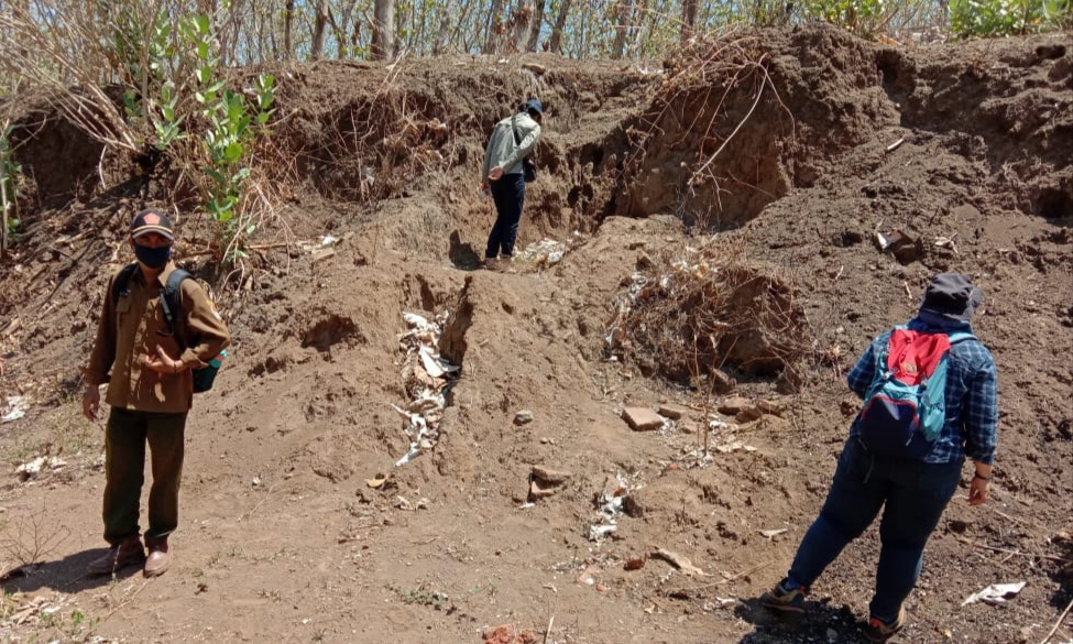 Situs Watukebo yang diyakini merupakan situs perbengkelan di masa kerajaan Majapahit (foto:istimewa)