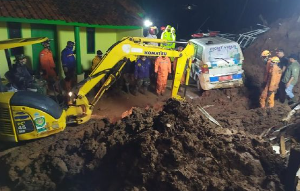 Tanah longsor di Sumedang, kini 25 orang ditemukan meninggal dan 15 lainnya masih hilang. (istimewa/0