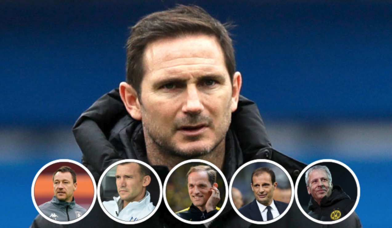 Nasib Frank Lampard di ujung tanduk. (Grafis: Fa Vidhi/Ngopibareng.id)