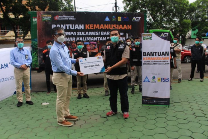 Pemberangkatan bantuan PJB-ACT Jatim. (Foto: Istimewa)