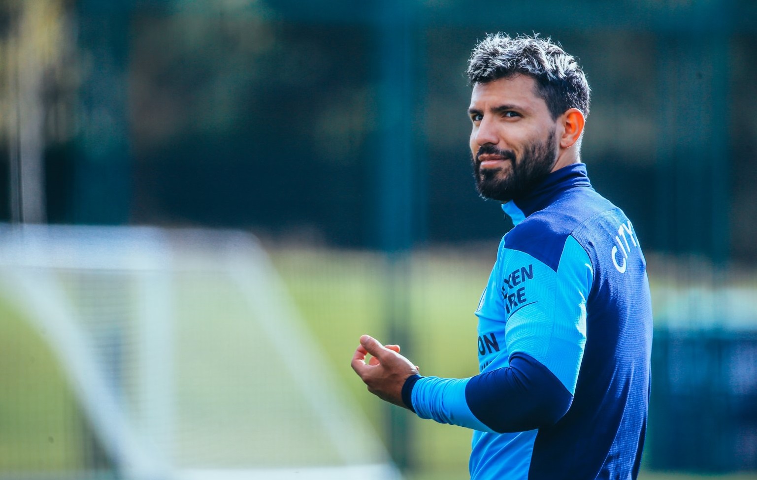 Sergio Aguero mengonfirmasi dirinya positif Covid-19. (Foto: Twitter/@