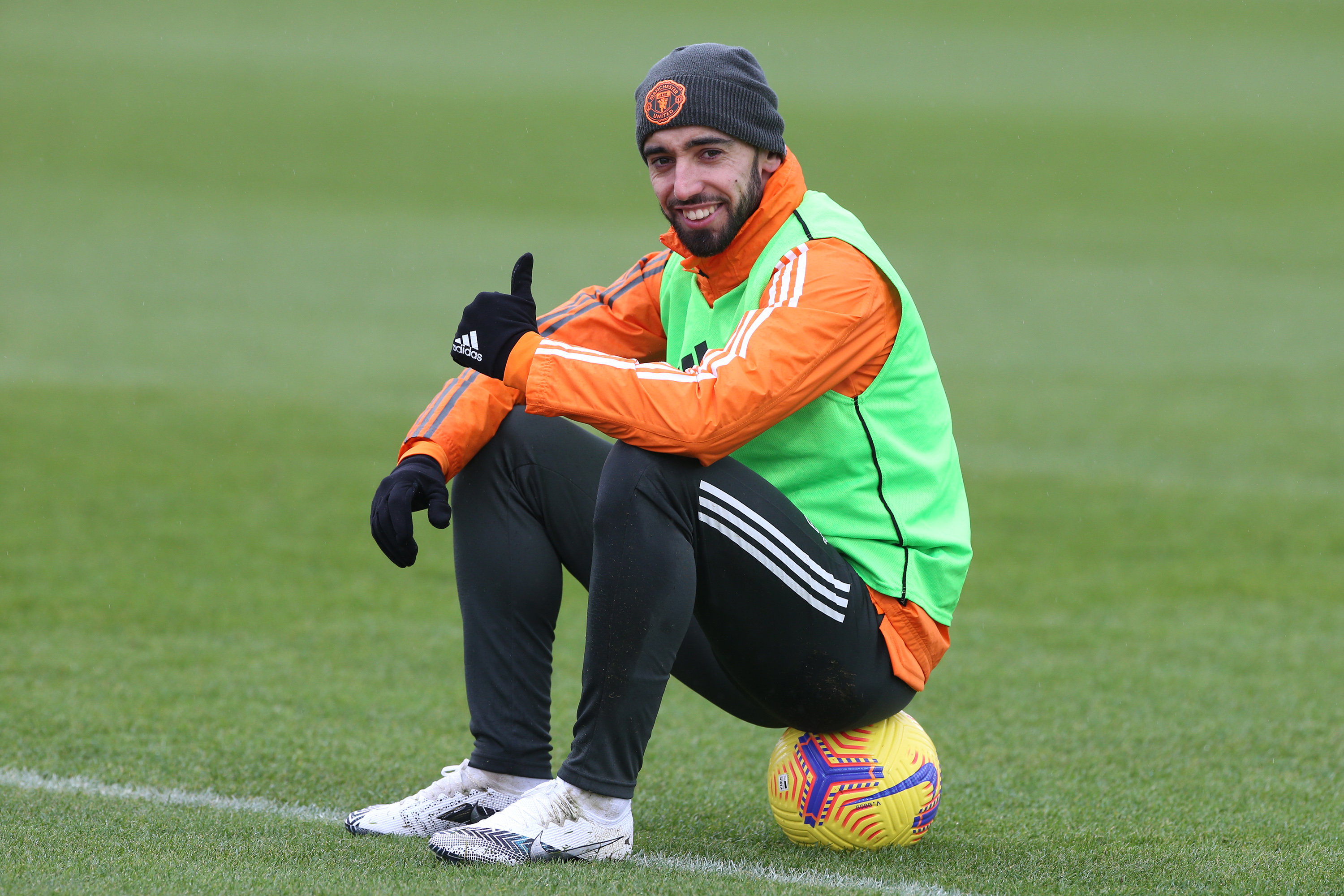 Playmaker Manchester United, Bruno Fernandes.(Foto: Twitter/@ManUtd) 