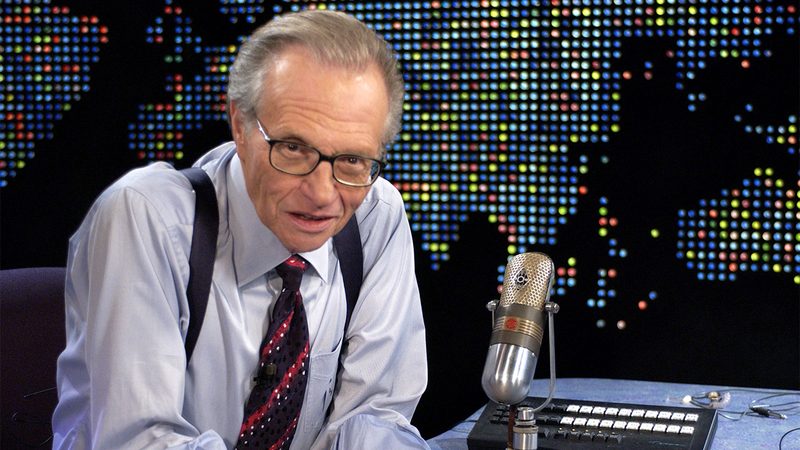 Presenter legendaris Larry King wafat di usia 87 tahun. Dia terinfeksi virus corona atau Covid-19. (Foto: Dok. CNN)