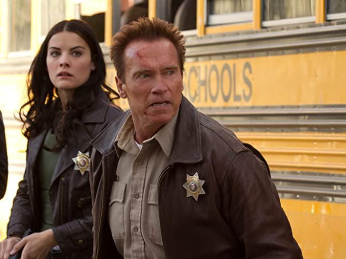 Salah satu adegan film The Last Stand, yang dibintangi oleh aktor Arnold Schwarzenegger. (Foto: Lionsgate)