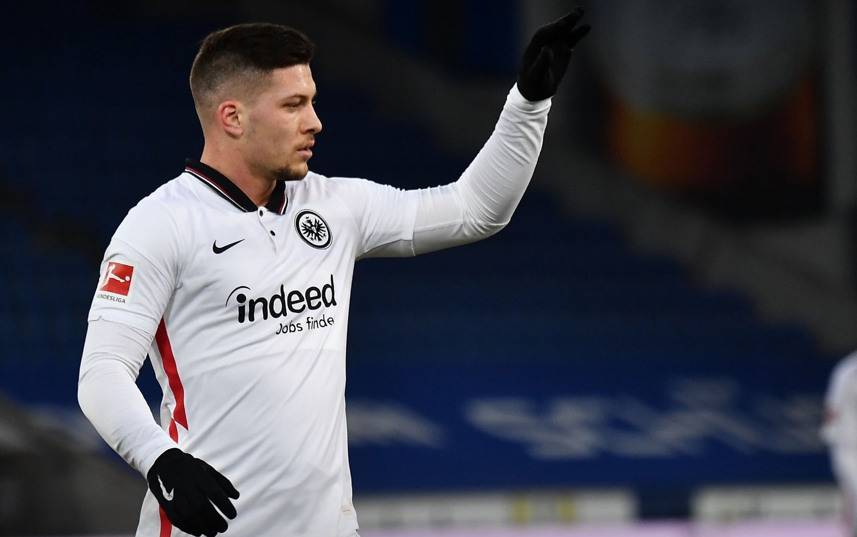 Pemain Madrid yang dipinjamkan ke Eintracht Frankfurt, Luka Jovic. (Foto: Twitter/@