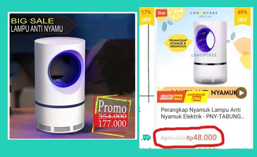 Cek Harga; Jangan Buru-buru Tergiur Promosi Barang di Medsos. (Ngopibareng)