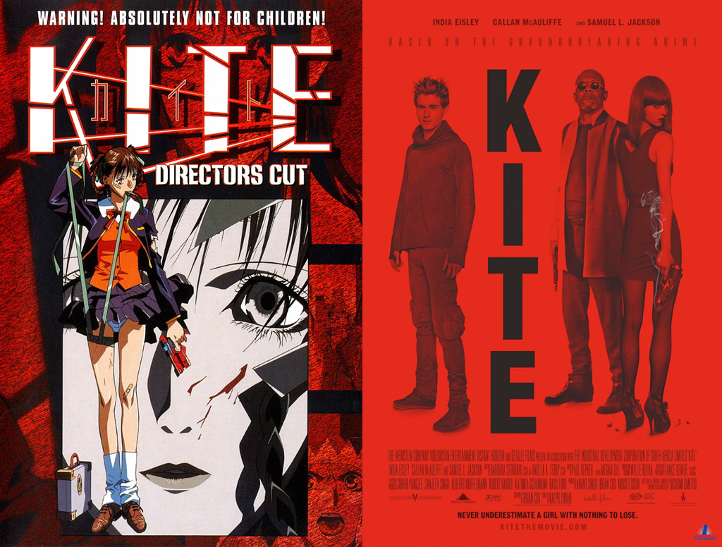 Poster film Kite yang diadaptasi dari anime karya Yasuomi Umetsu. (Foto: YouTube)