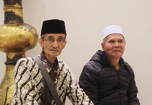 KH Husein Muhammad bersama KH Afifuddin Muhajir dari Ponpes Asembangus Situbondo. (Foto: Istimewa)