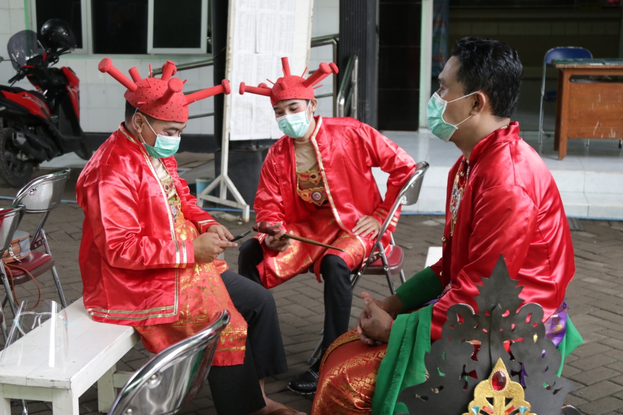 Edukasi masyrakat agar tidak takut divaksin. (Foto: Istimewa) 