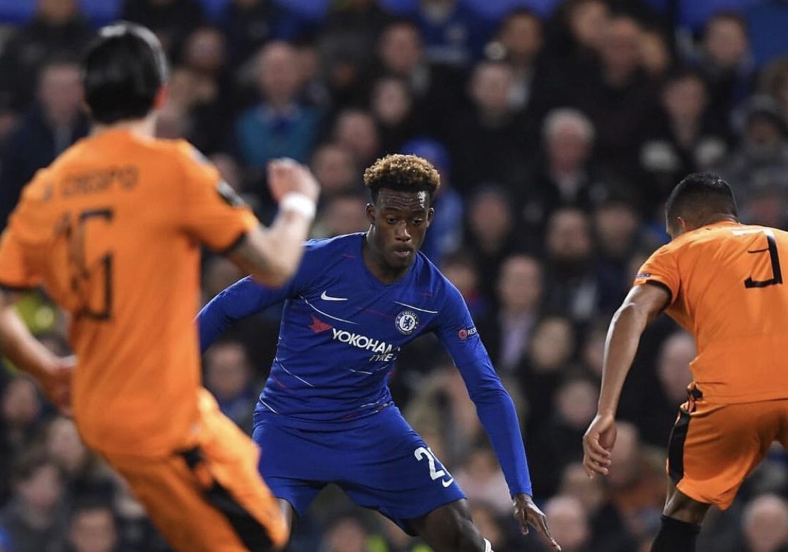 Bek sayap Chelsea, Callum Hudson Odoi. (Foto: Twitter/@