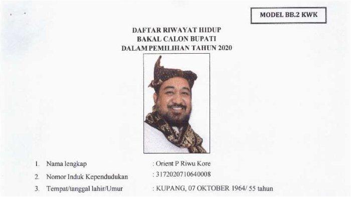 Profil Orient P Riwukore. (Foto: BB2.KWK)