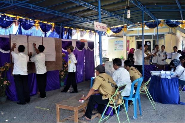 Suasana Pilkades di Kabupaten Probolinggo beberapa tahun lalu. (Foto: Ikhsan Mahmudi/Ngopibareng.id)