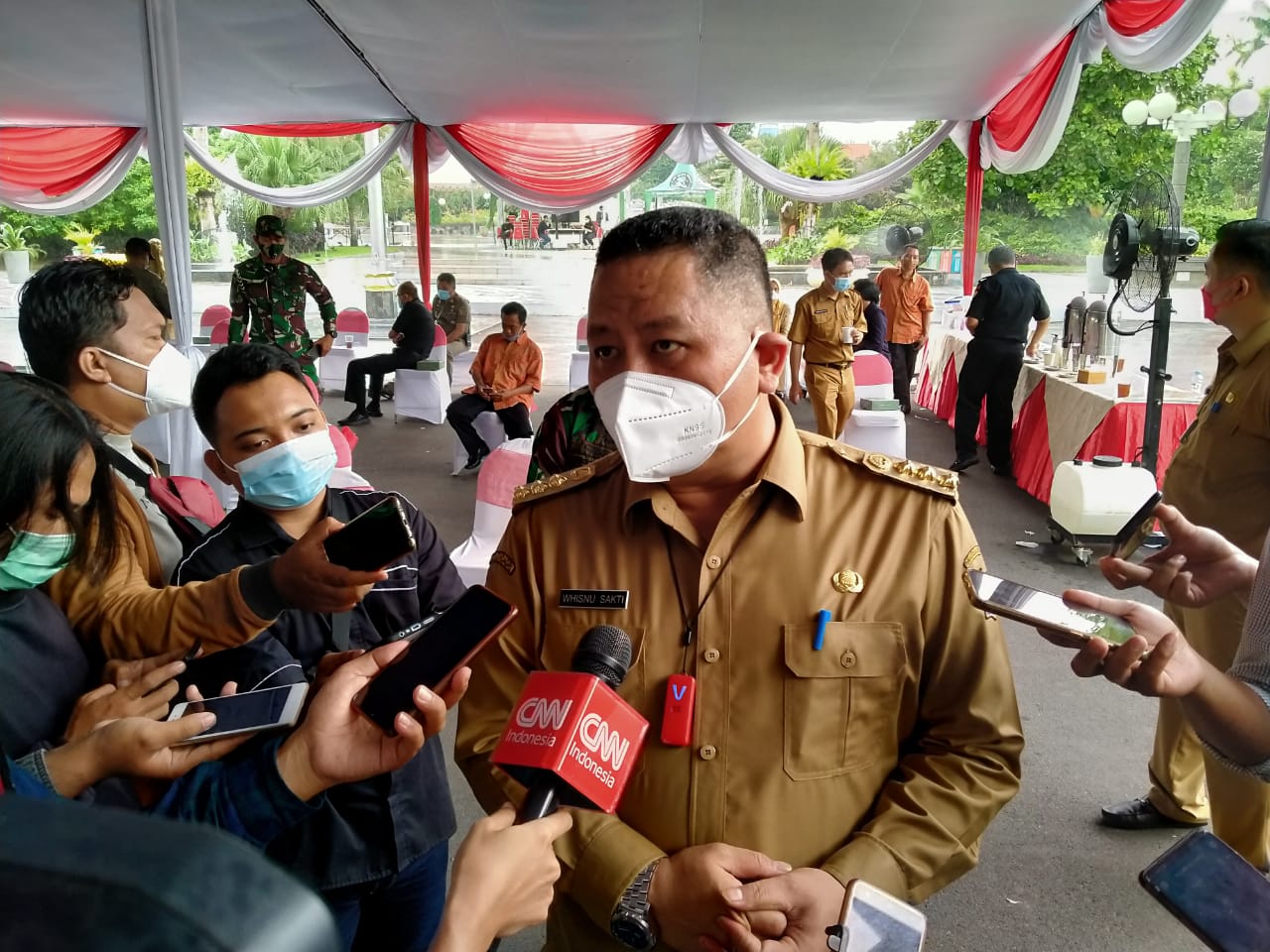 Plt Walikota Surabaya, Whisnu Sakti Buana. (Foto: Fariz Yarbo/Ngopibareng.id)