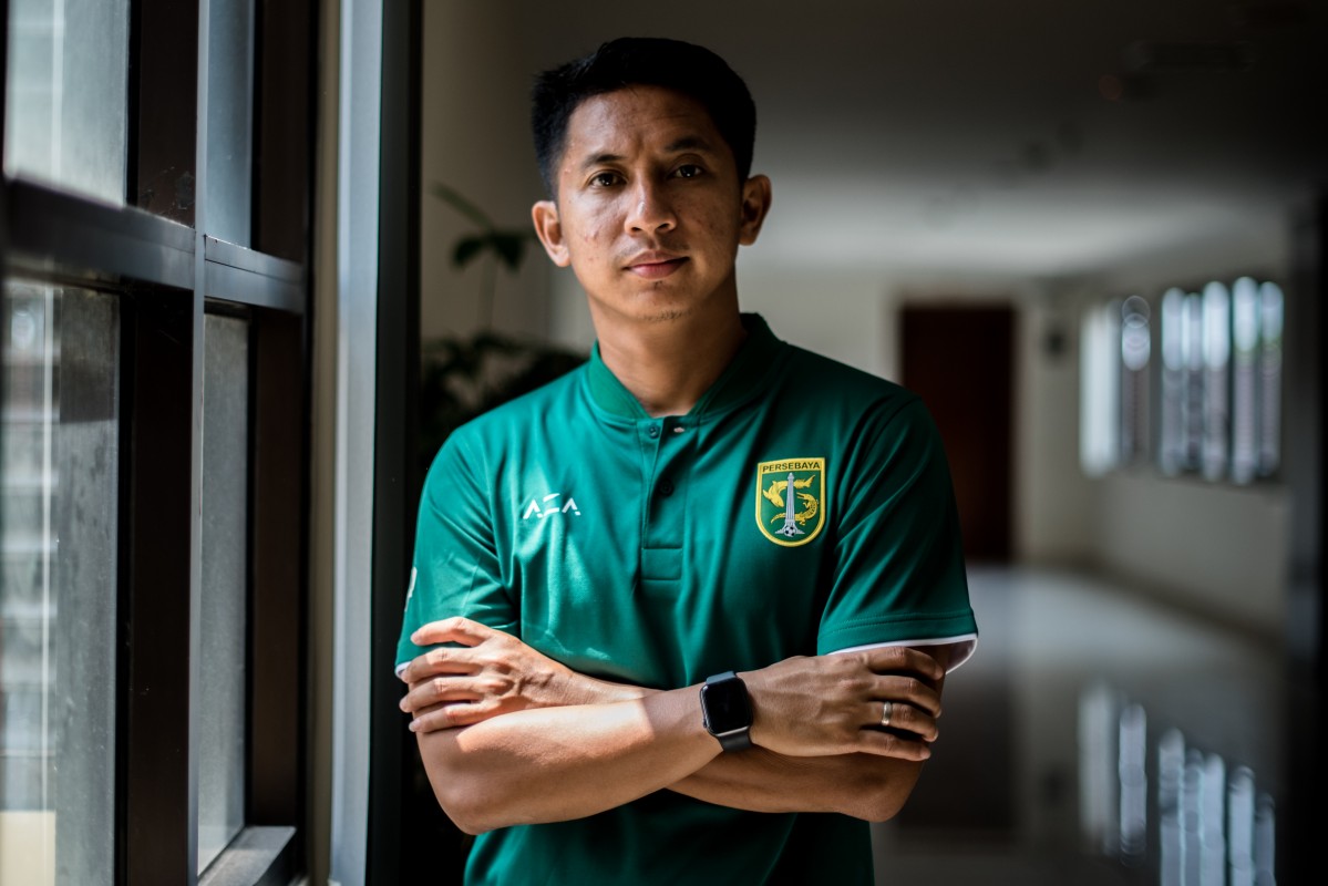 Pelatih fisik Persebaya, Gaselly Jun Panam. (Foto: Persebaya.id)