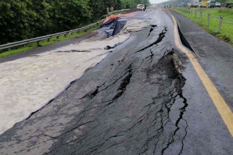 Tol Cipali KM 122 ambles. (Foto: Ant)