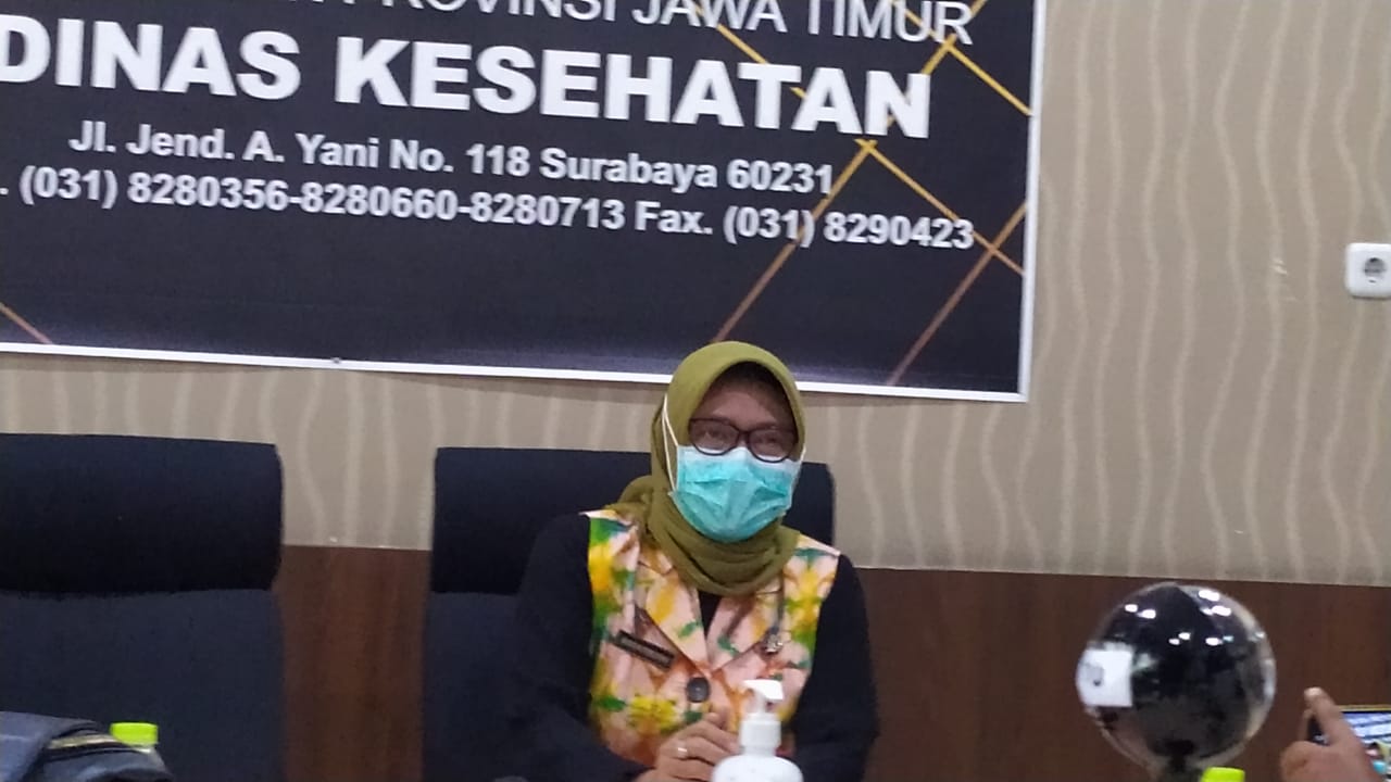 Kepala Dinas Kesehatan (Dinkes) Jatim, Dr. Herlin Ferliana (Foto: Istimewa)