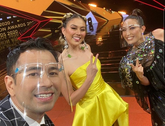 Raffi Ahmad dan Agnez Mo masuk radar partai politik untuk maju Pilgub DKI Jakarta 2024. (Foto: Instagram)