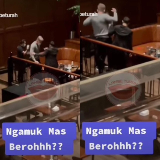 Tangkapan layar adegan Robby Purba ngamuk. (Foto: Instagram @lambeturah)