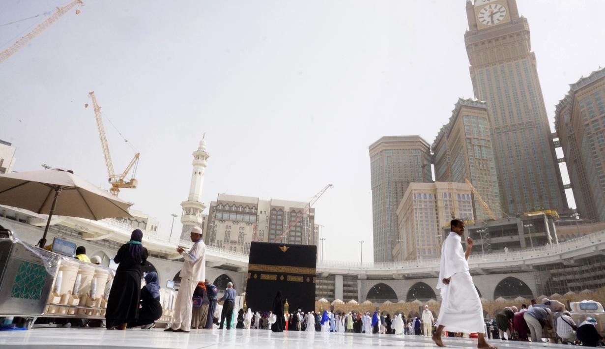 Suasana di Masjidil Haram, Makkah, selama pandemi Covid-19. (Foto: vo-islam)