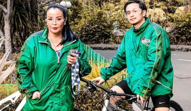 Pasangan Jennifer Jill dan aktor Ajun Perwira. (Foto: Instagram)