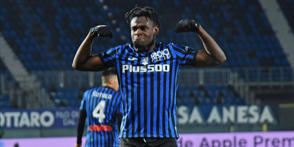 Striker Atalanta, Duvan Zapata. (Foto: Twitter/@