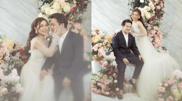 Pasangan Jordi Onsu dan Frislly Herlind. (Foto: Instagram)