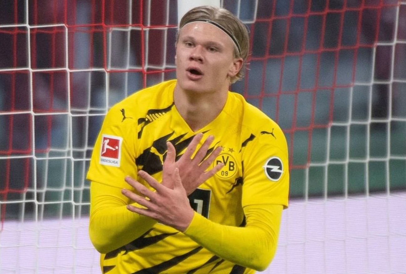 Striker tajam Borussia Dortmund, Erling Braut Haaland. (Foto: Twitter/@ErlingHaaland)