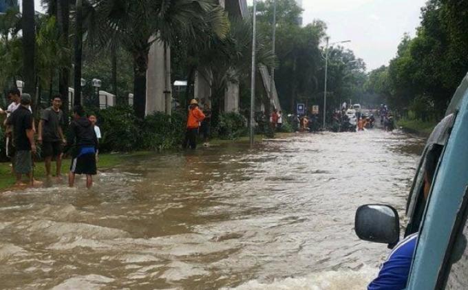 Ilustrasi banjir kembali mengepung DKI Jakarta dan sekitarnya. (Foto: Istimewa)