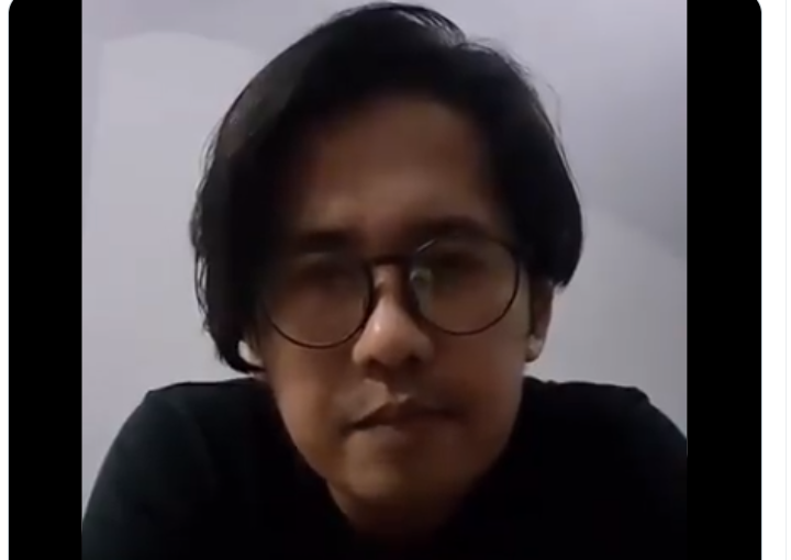 Ayus Sabyan membuat video permintaan maaf atas beredarnya kabar tentang perselingkuhannya dengan Nissa Sabyan. (Foto: Tangkapan layar via Twitter)