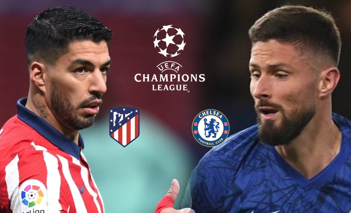 Atletico Madrid vs Chelsea. (Grafis: Fa Vidhi/Ngopibareng.id)