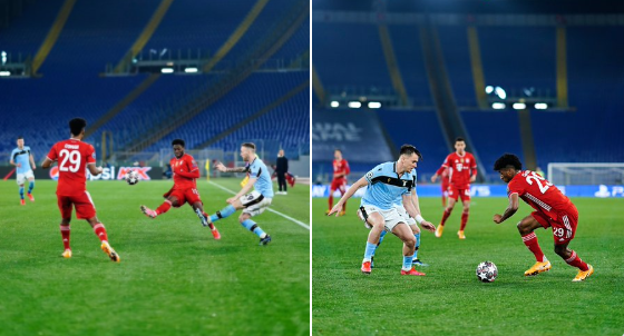 Bayern Munchen vs Lazio di Stadion Olimpico, Roma, pada leg pertama babak 16 besar Liga Champions, Rabu 24 Februari 2021 dini hari WIB. (Foto: Twitter Bayern)