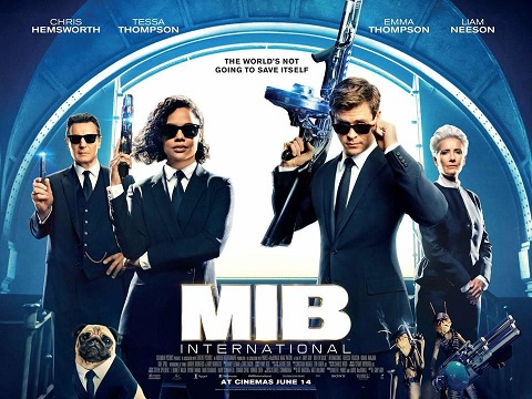 Poster film Man in Black: International. (Foto: YouTube)