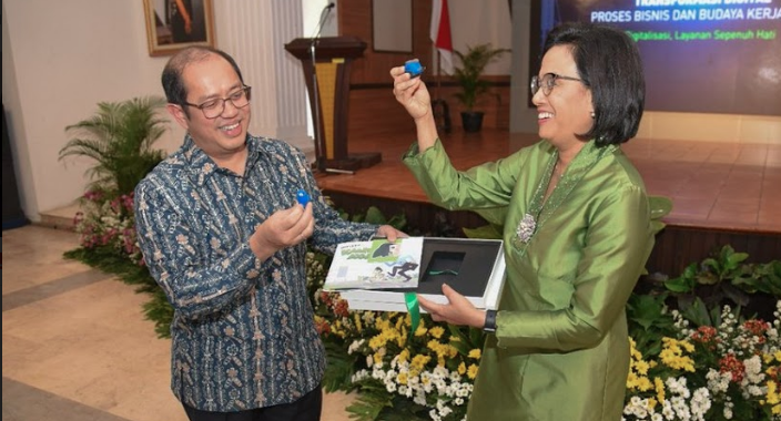 Isa dan Sri Mulyani.