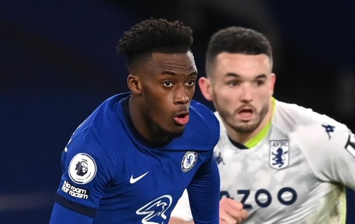 Callum Hudson Odoi sempat dibekap cedera ringan saat Chelsea bermain imbang 0-0 dengan Manchester United. (Foto: Twitter/@ChelseaFC)