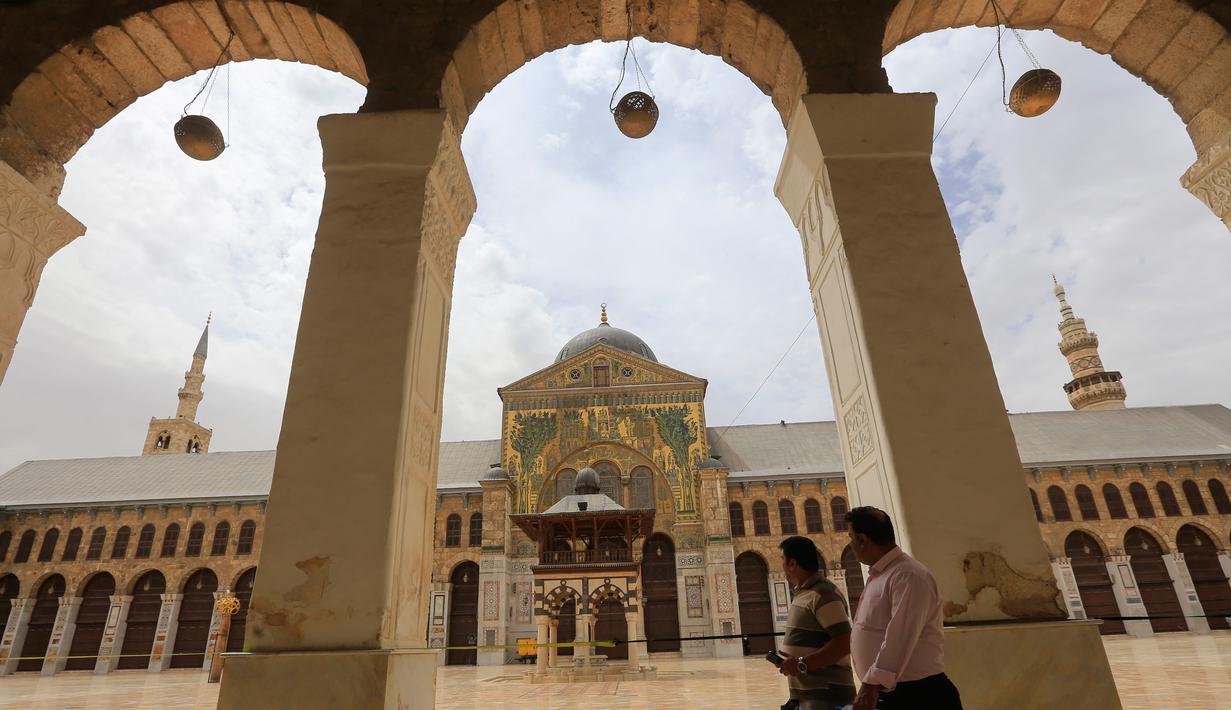 Masjid Umayyah di Damaskus, Suriah. (Foto: Istimewa)